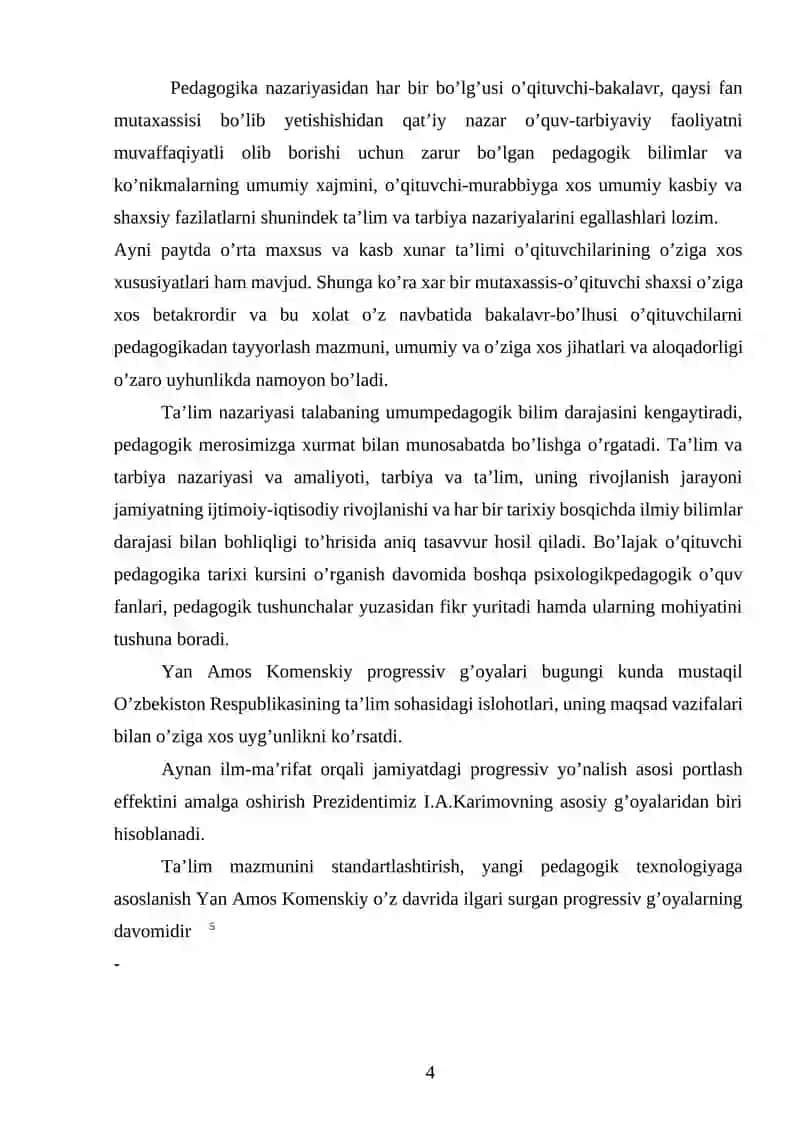 O‘QITISHDA DIDAKTIK TA’MINOTINI YARATISH 4