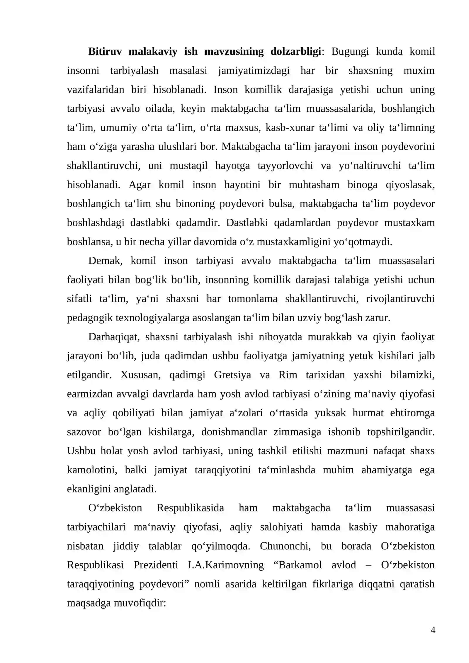 Bo‘lajak murabbiylarni pedagogik texnologiyani qo‘llashga tayyorlash 4