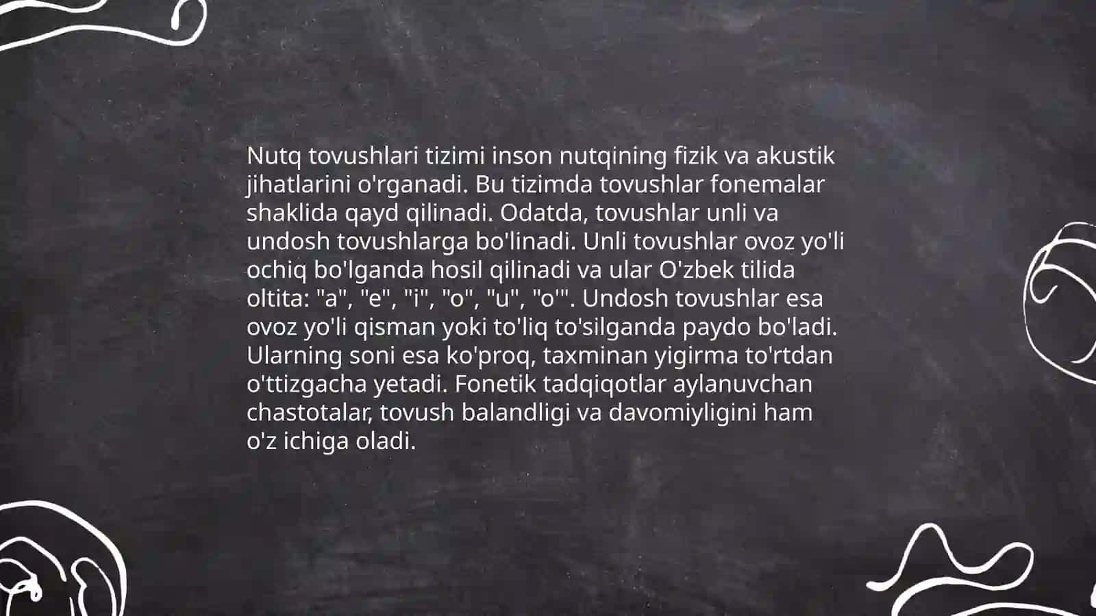 Fonetika va fonologiya. Nutqning fonetik jihatdan bo'linishi 4