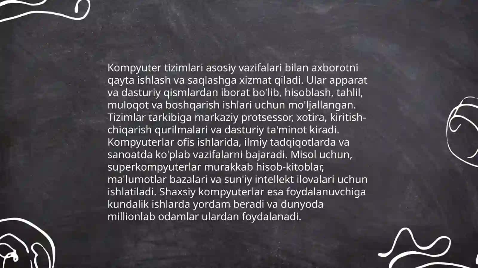 Informatika va axborot texnologiyalari fani 4