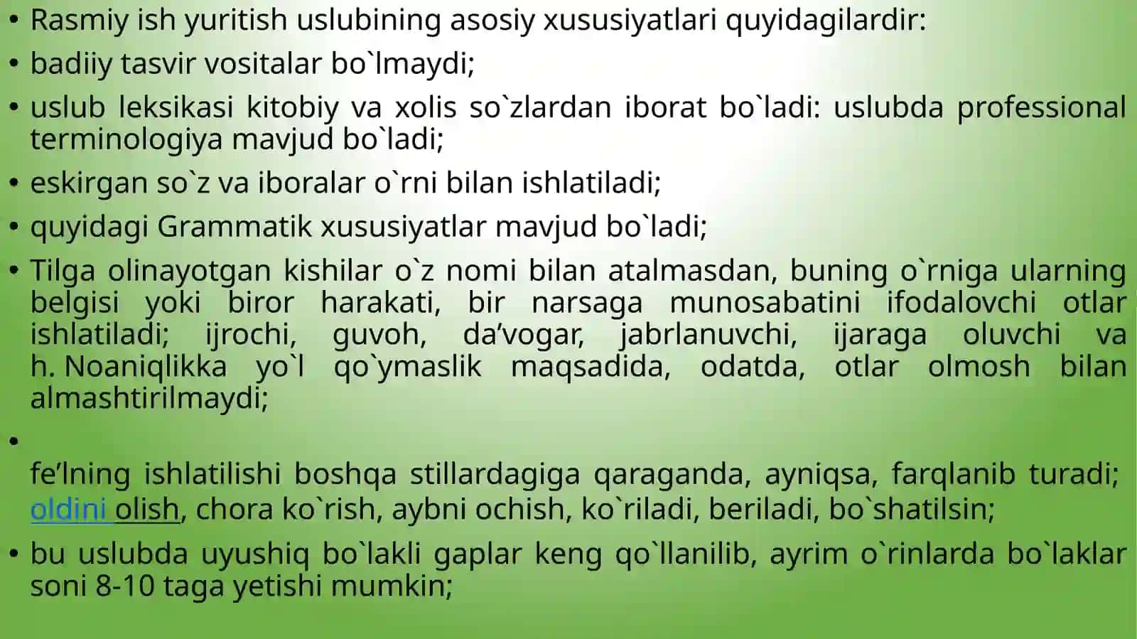 Nutqning sofligi, boyligi, jo'yaliligi, ifodaliligi. Nutq texnikasi 4
