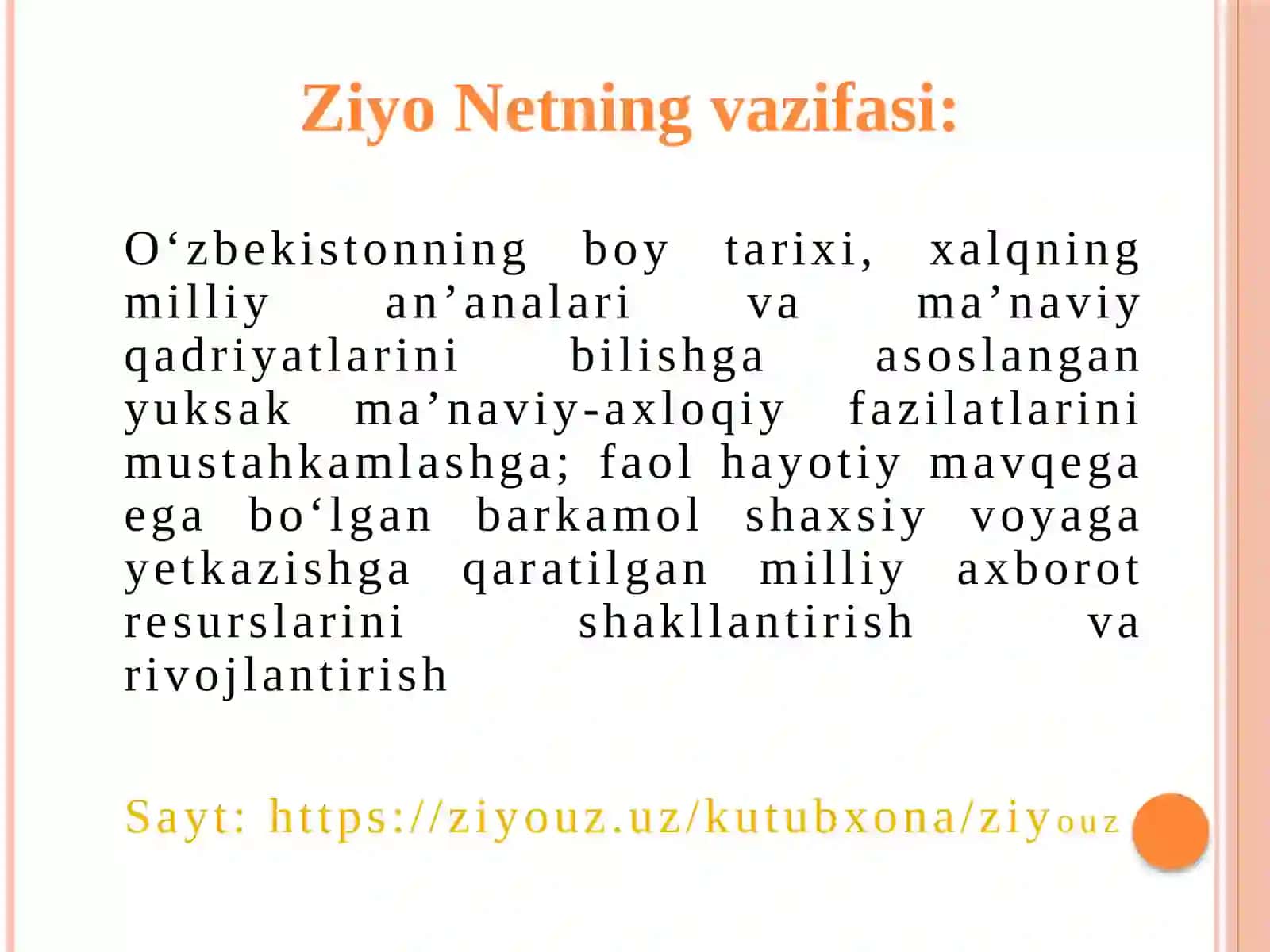 AXBOROT TEXNOLOGIYALARI FANIDAN YOZGAN 9-LABORATORIYA ISHI 4
