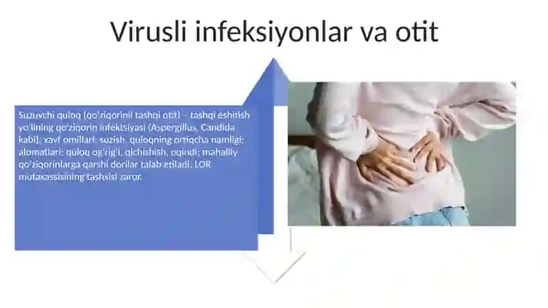 Oits kelib chiqishi sabablari va belgilari 4