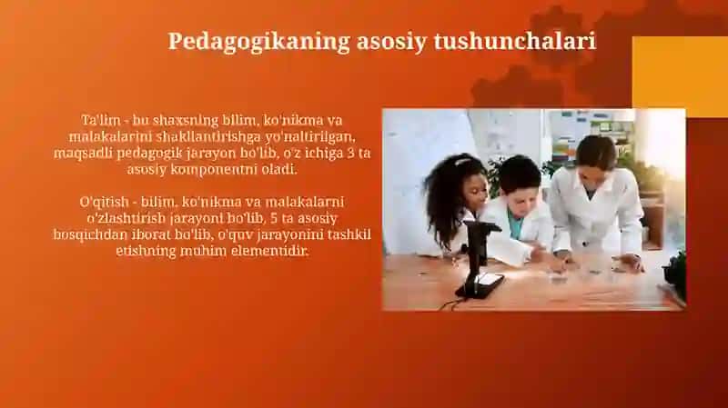 Pedagogika fanining maqsadi, vazifalari, ilmiy tadqiqot metodlari 4