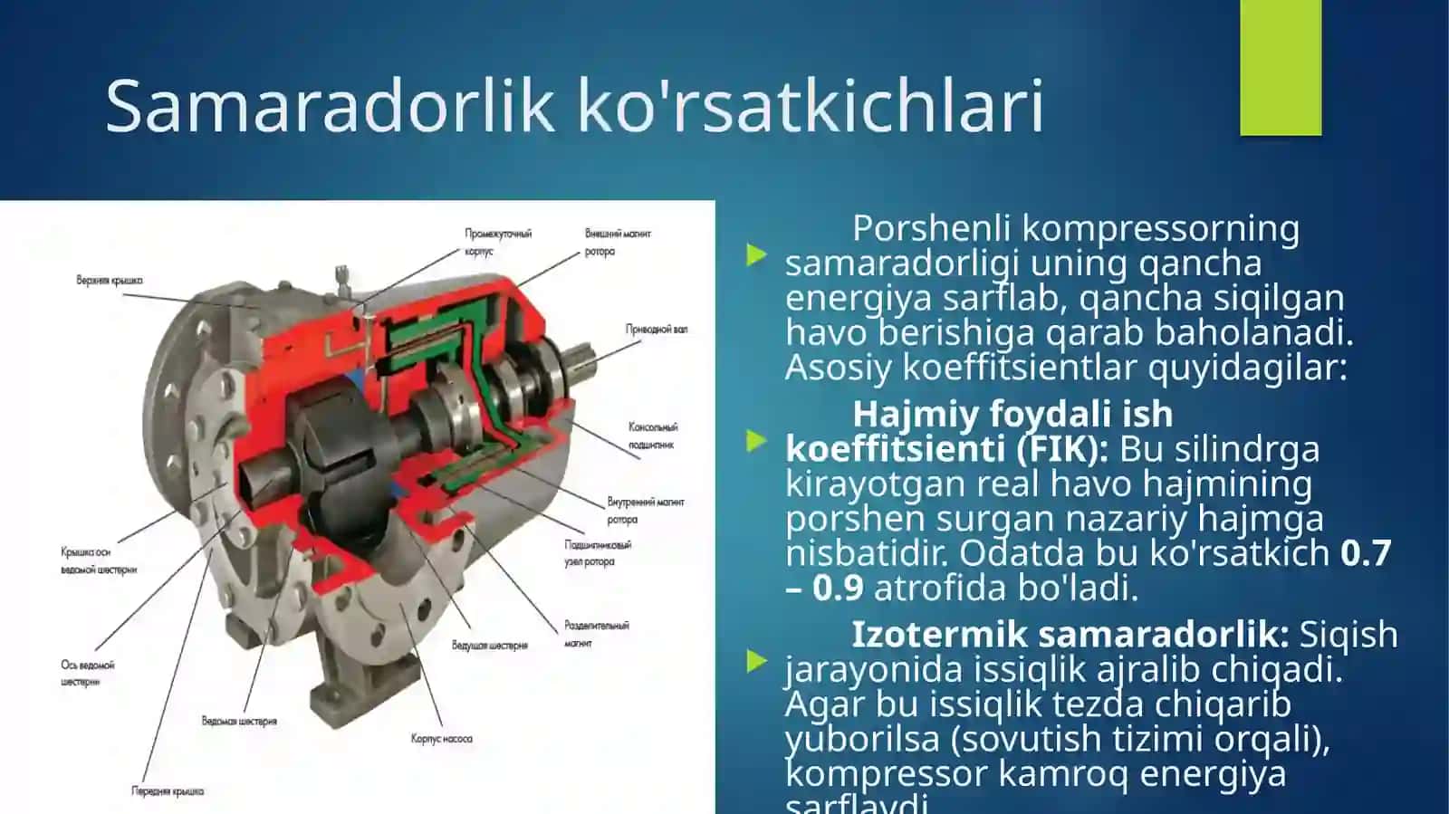 Porshenlikompressorlarning ishlash prinsi va samaradorligi 4