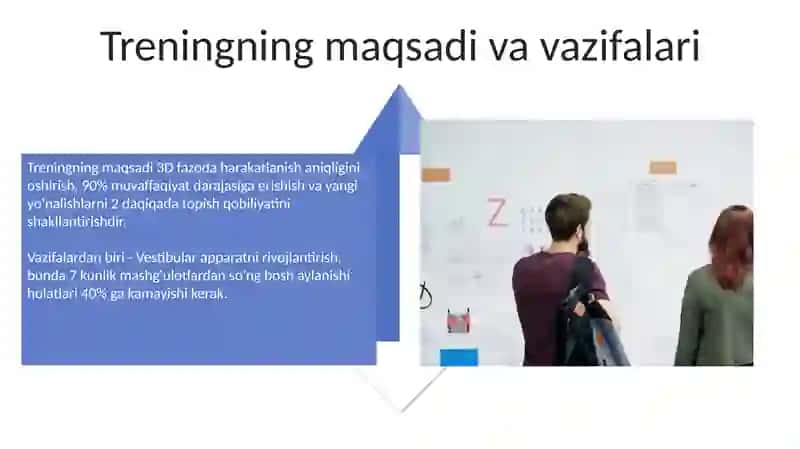 Fazoviy yo'nalishni aniqlash treningi 4