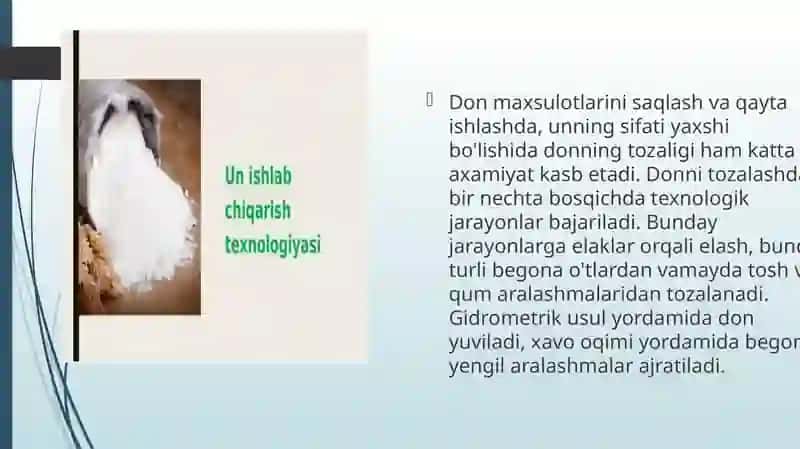 Omuxta yem ishlab chiqarish texnologiyasi va uni saqlash 4
