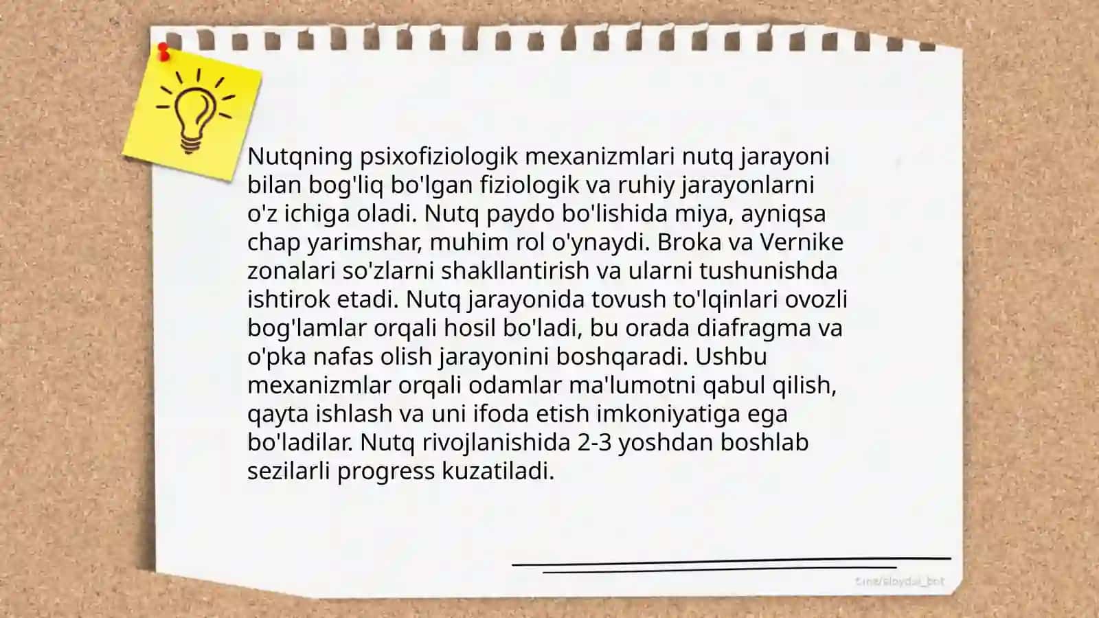 Nutq jarayonlarining psixofiziologiyasi 4