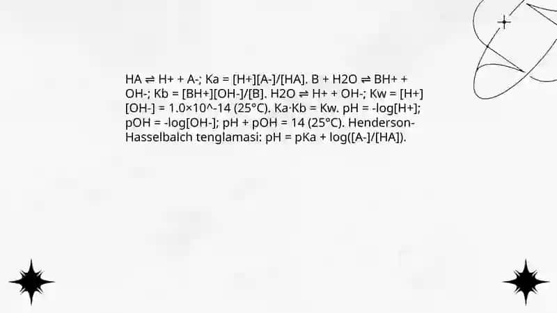 Kislota-asosli muvozanat. pH koʻrsatkichi. Bufer sistema. 4