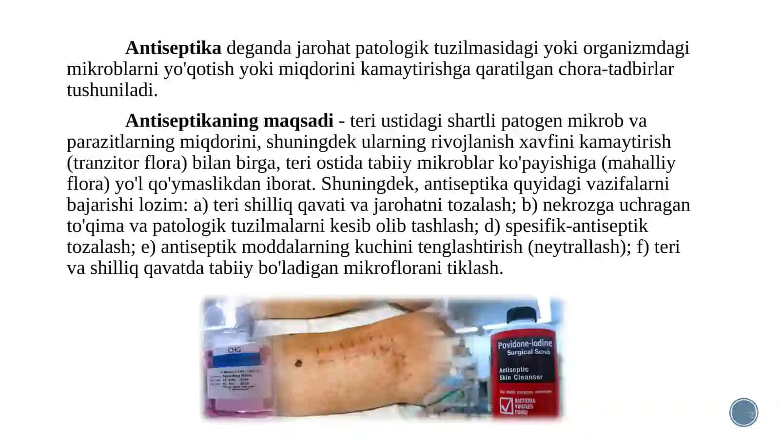 Antiseptika haqida tushuncha 4