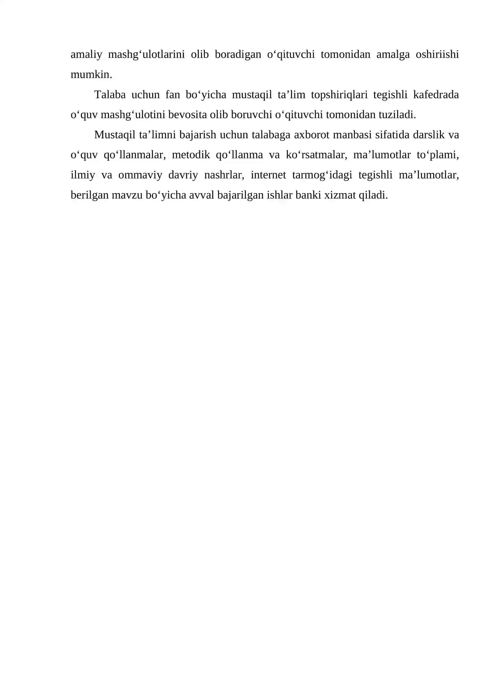 Ekologik madaniyat va barqaror taraqqiyot asoslari fani 4
