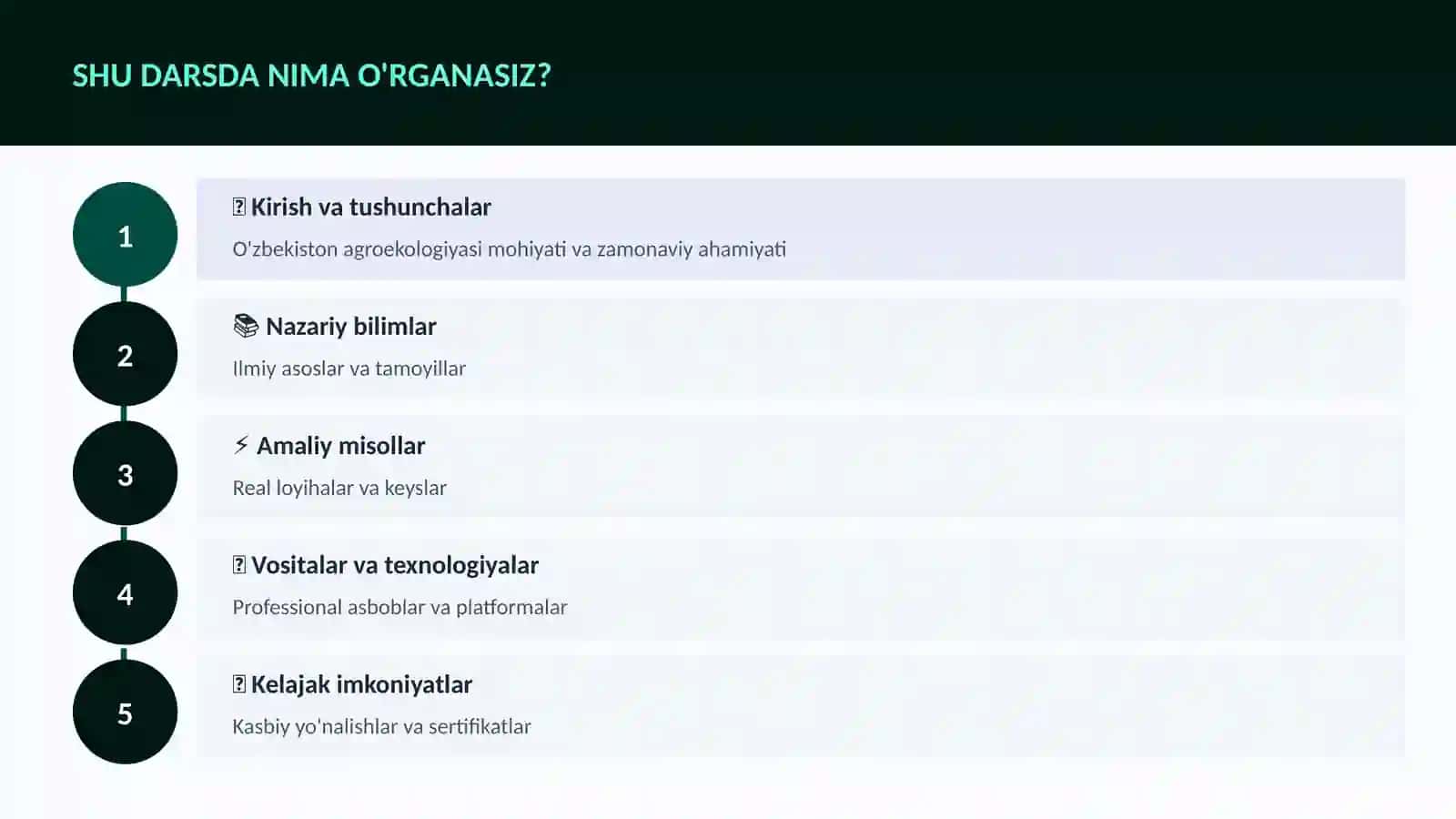 O'zbekiston agroekologiyasi 4