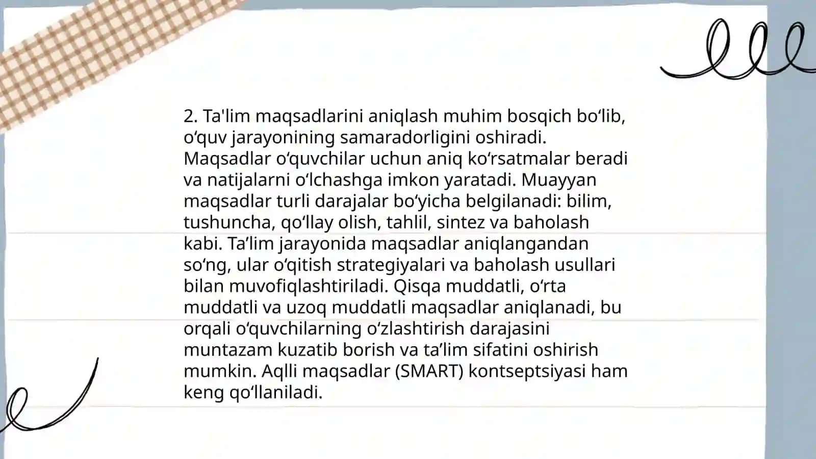 Vaqtni samarali boshqarish metodlari 4