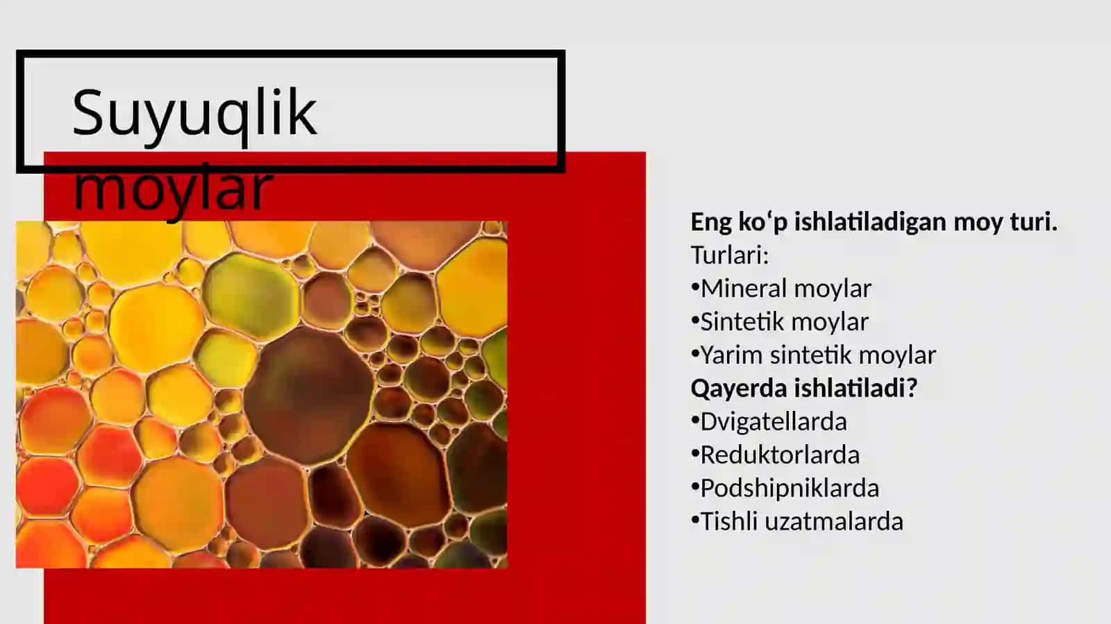 Mashina detallarini moylash materiallari 4