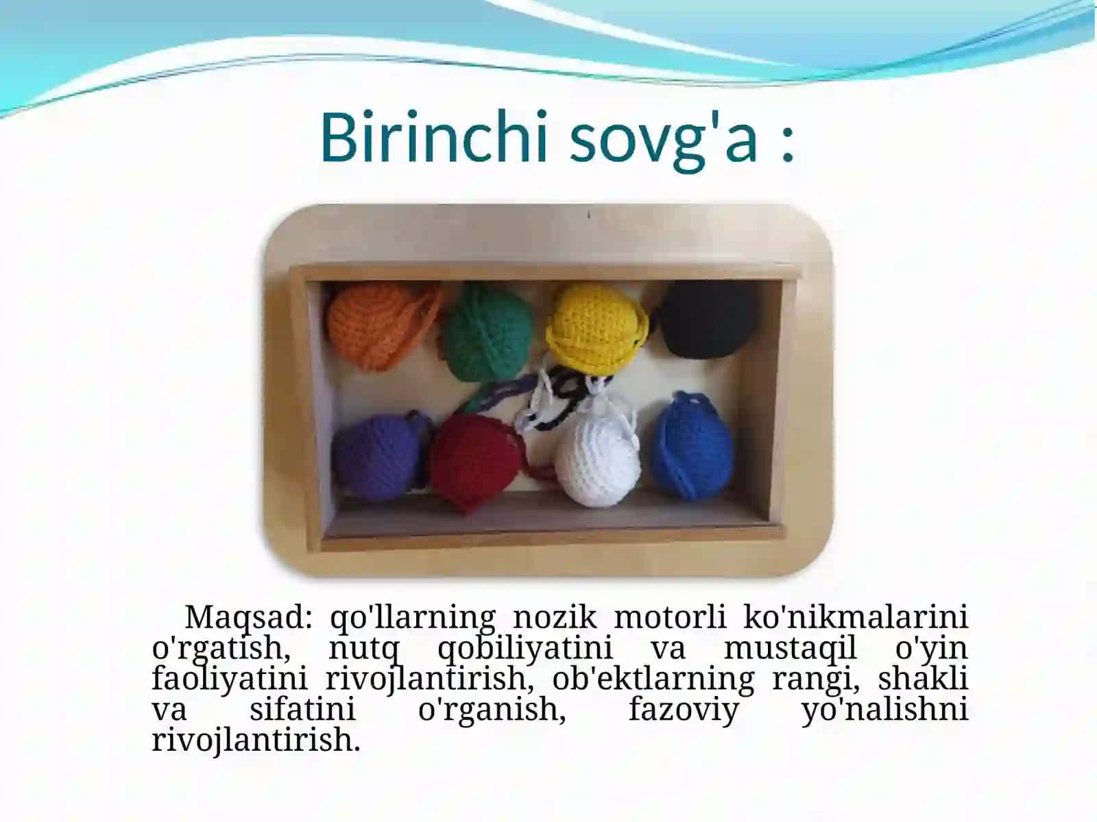 Geomitrik jismlar va raqamlar bilan qilish orqali matematik haqiqatni rivojlantirishda Frobel izlanishlari 4