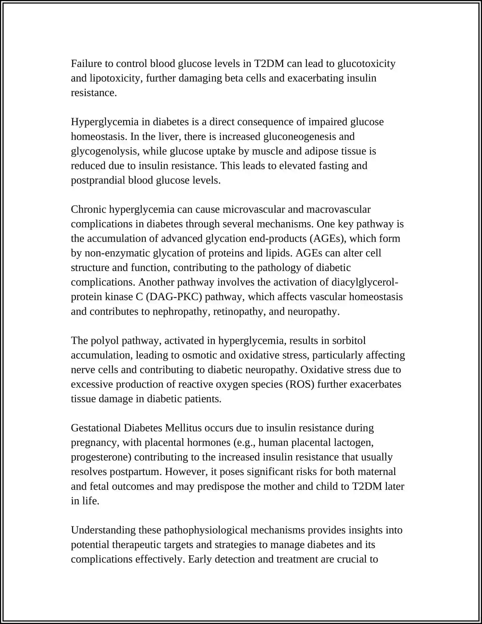 REFERAT Theme: DIABETES MELLITUS INGILIZCHA TEKS 4