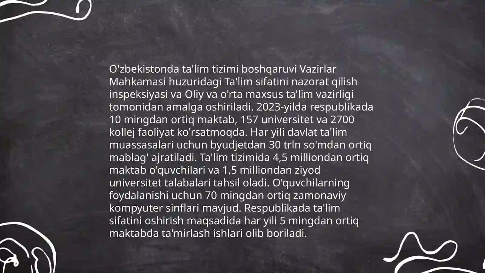 O'zbekiston Respublikasi ta'lim tizimi pedagogik menejment nazariyasi va amaliyoti 4