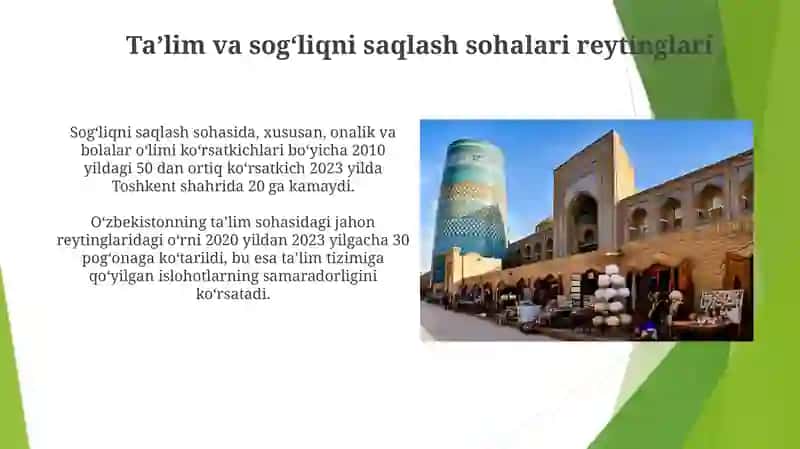 Doing Business reytingi va O'zbekiston biznes muhiti 4