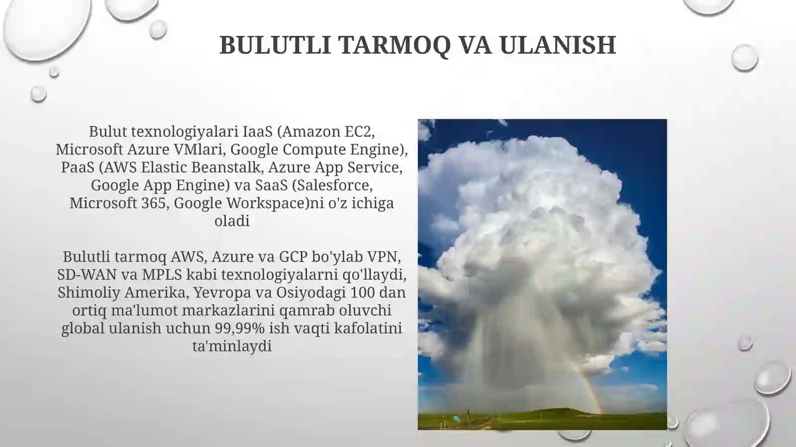 Bulutlitexnologiyalarvaularbilanishlash 4