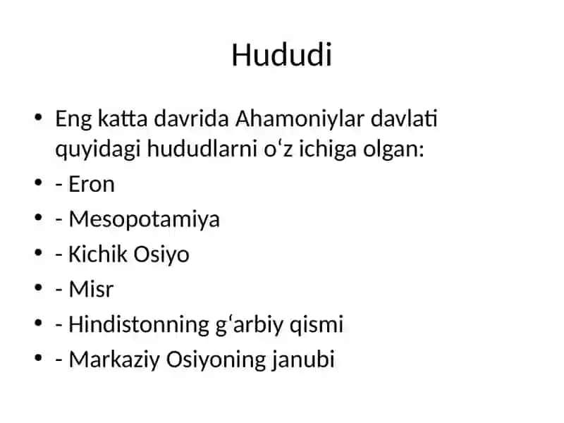 Ahamoniylar davlati 4