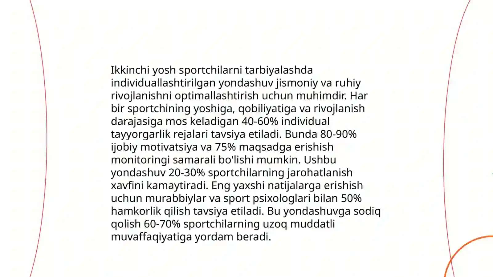 Õzbekiston respublikasi talim tõğrisida qonunda pedagogik jarayonning tasvirlanishi yosh sportchilarni tarbiyalashning individual guruh va jamoviy shakllarning pedagogikaliq psixologiyaliq asoslari 4