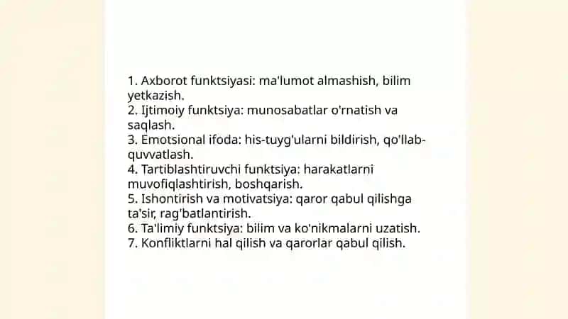 Muloqot 4