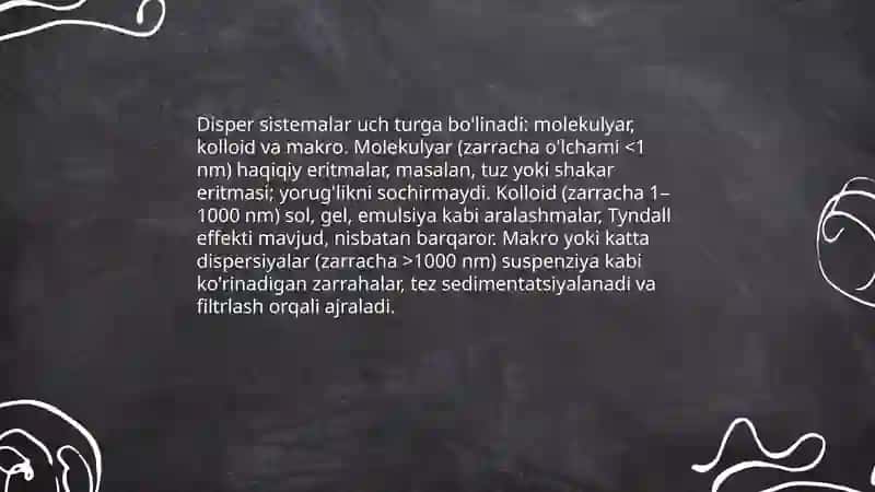 Disper sistemalar 4