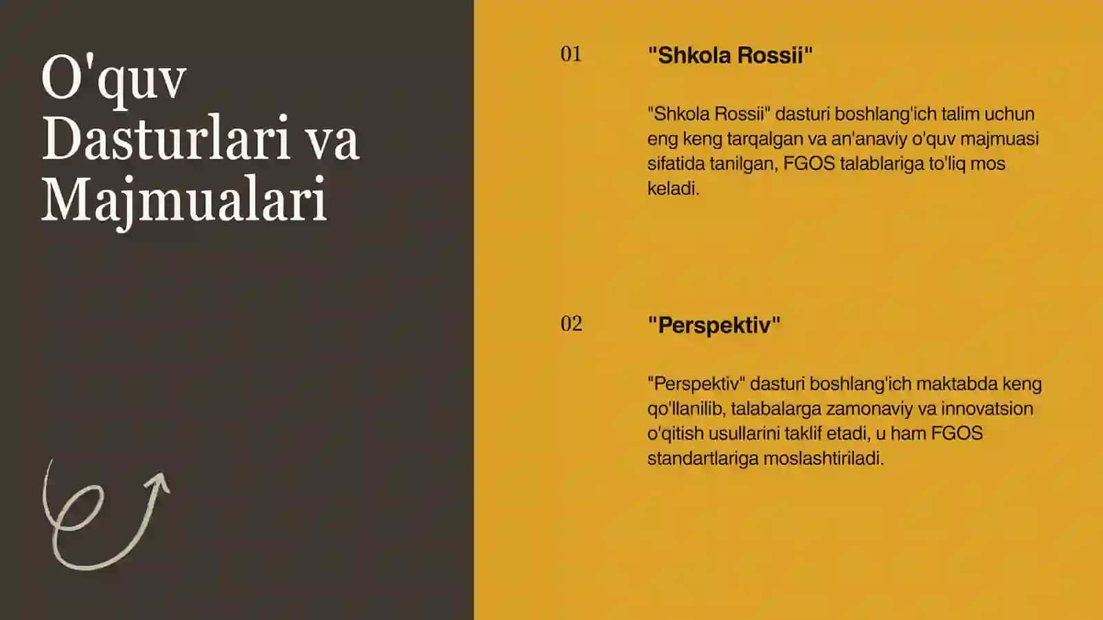 Rossiya Federatsiyasida Boshlang'ich Ta'lim 4