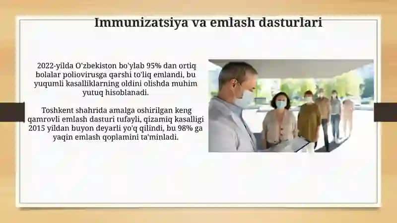 Jamoada kasalliklarni oldini olish va aholi salomatligini yaxshilash 4