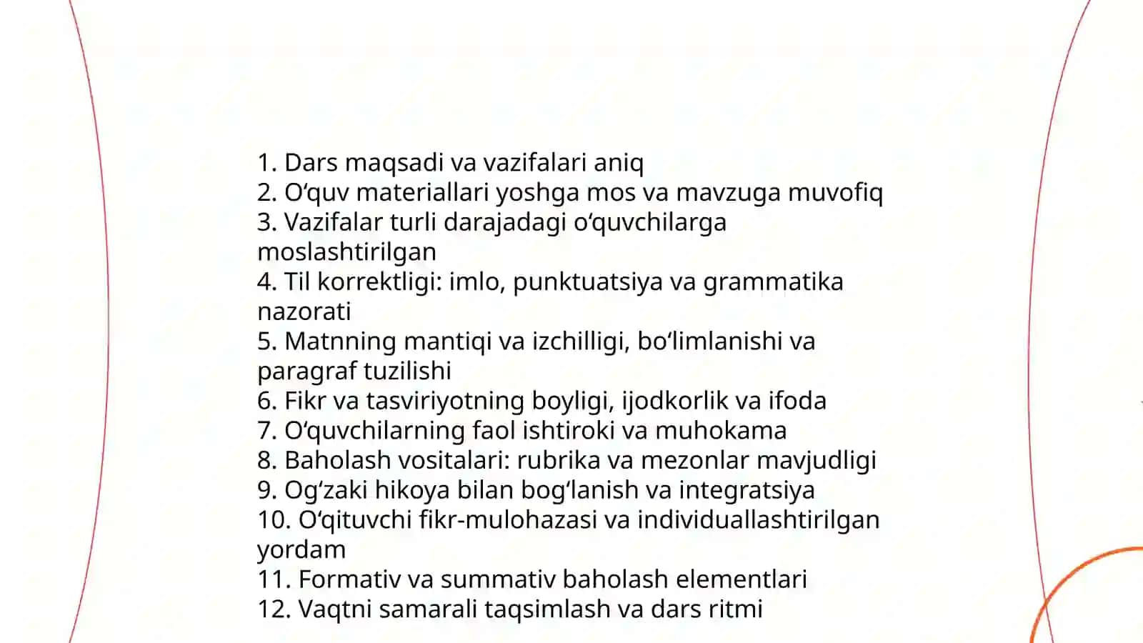 3-4-sinflarda og‘zaki hikoya va yozma insho darslarini kuzatish va tahlil qilish 4