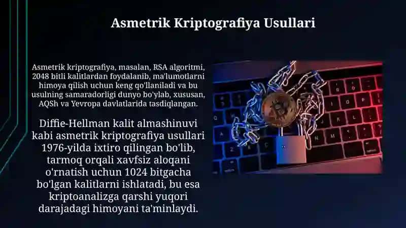 Kriptografiyaning Tarmoq Orqali Uzatilayotgan Axborotni Himoya Qilishdagi Rol 4