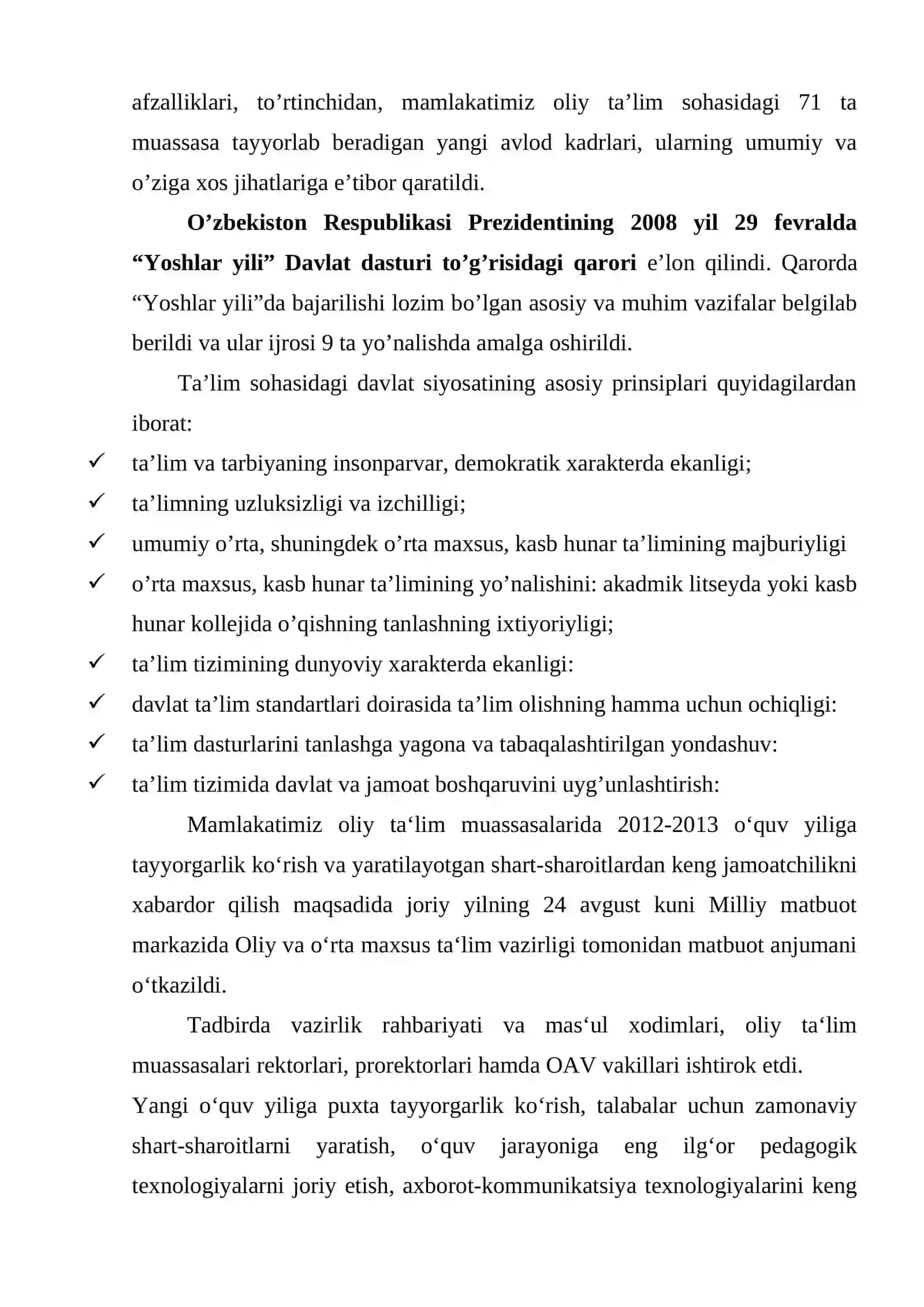 Aromatik aminlarning ishlatilishi, olinishi va xossalari 4