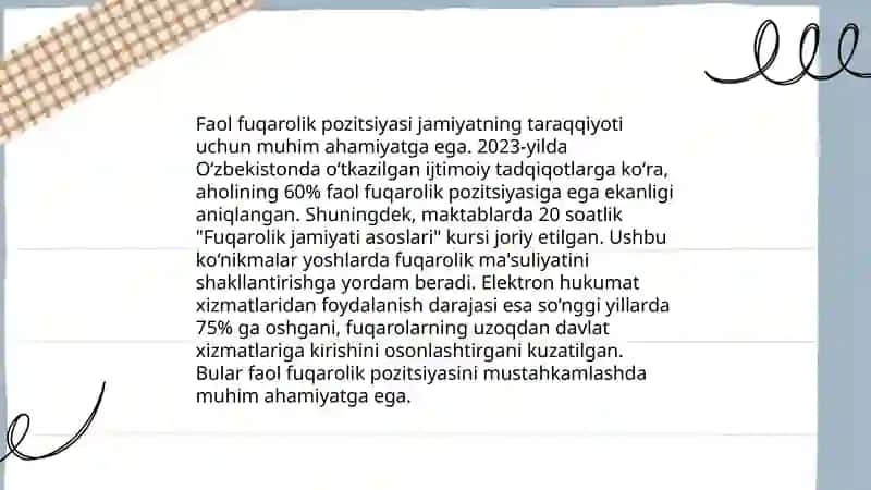 Fuqarolik huquqlari va burchlari 4