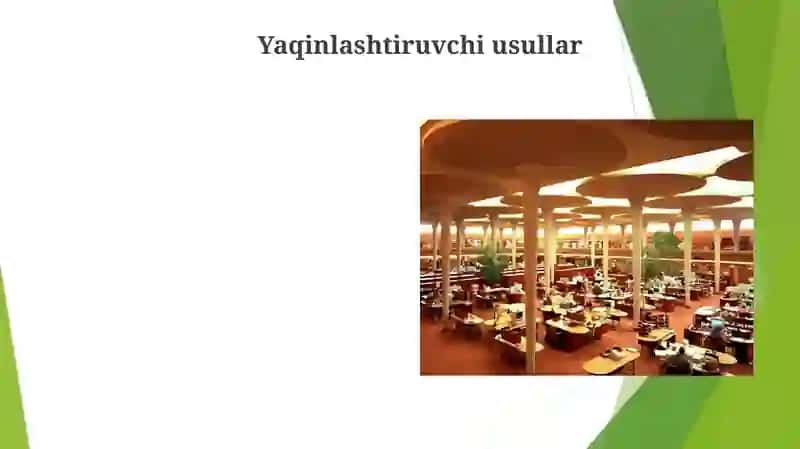 Uruģ sarfini hisoblash usullari 4