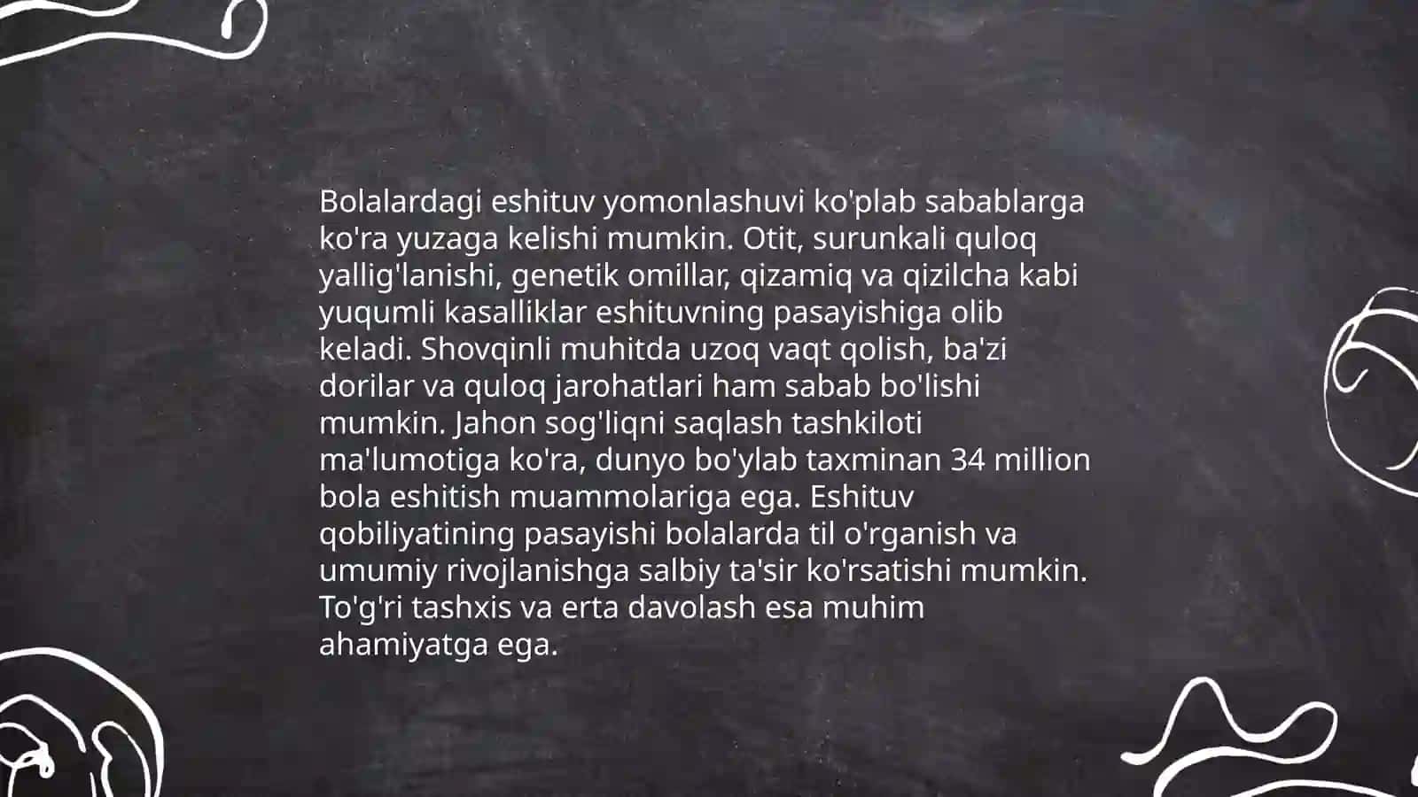Bola eshituv qobiliyati va ovozini rivojlantirishning o'ziga xos xususiyatlari 4