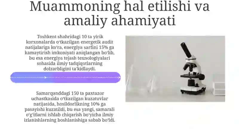 Muammo va Muammoli Vaziyat: Ilmiy Tadqiqotning Boshlangʻich Asoslari 4
