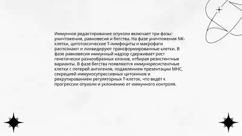 Роль иммунного надзора в предотвращении опухолеобразования 4