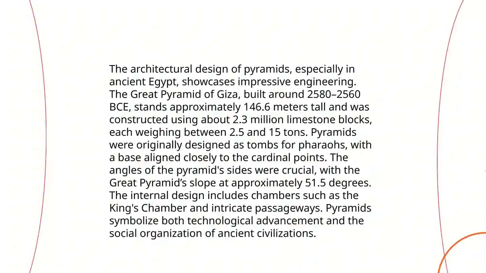 Project description of the pyramids 4