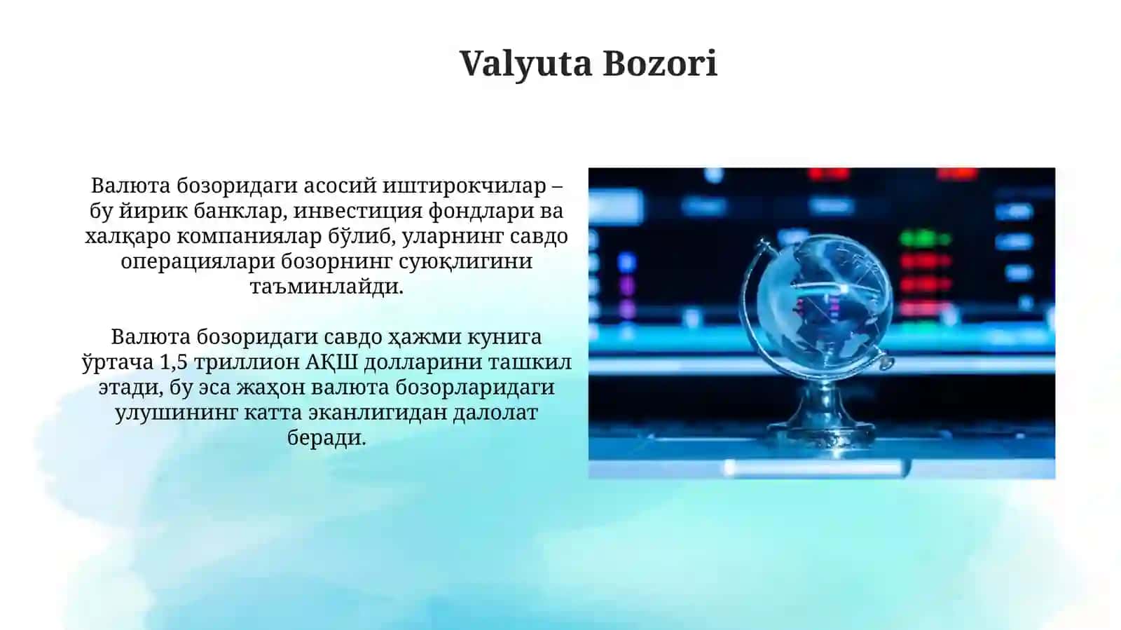 BUYUK BRITANIYA DAVLATINING MOLIYA BOZORI 4