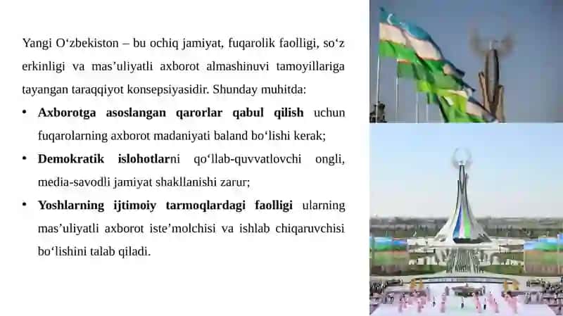 "Media Savodxonlik Va Axborot Madaniyati" 4