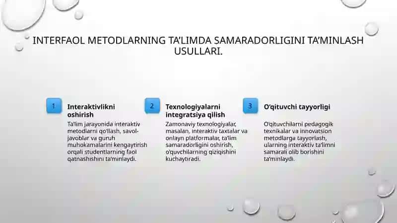 Interfaol ta’lim metodlari tasnifi 4