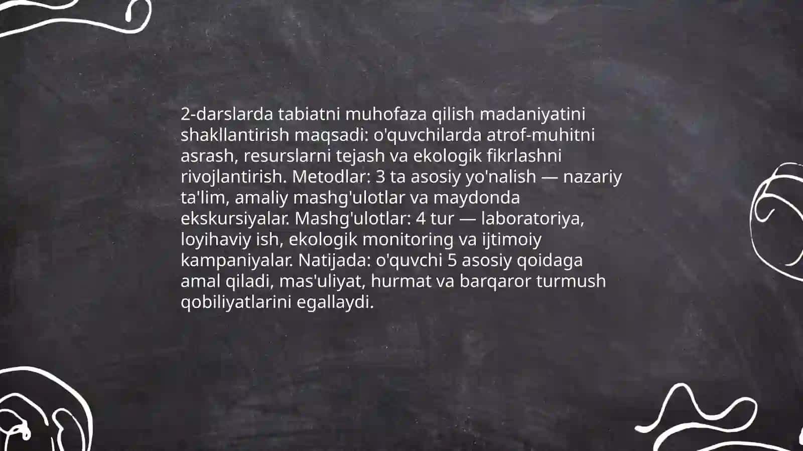 Tabiatshunoslik darslarida ekologik tarbiya asoslari 4
