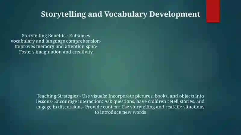 Vocabulary Teaching Exercises In Teaching English To Preschool Children 4