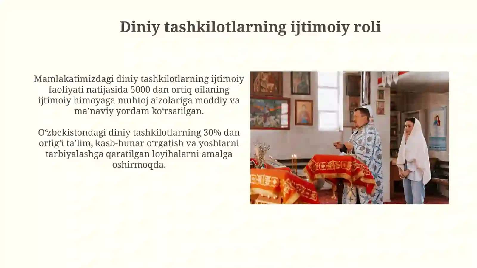 Oʻzbekistonda faoliyat yurituvchi diniy tashkilotlar 4