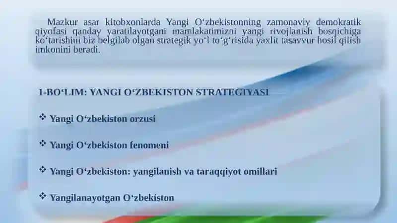 Yangi O'zbekiston Strategiyasi 4