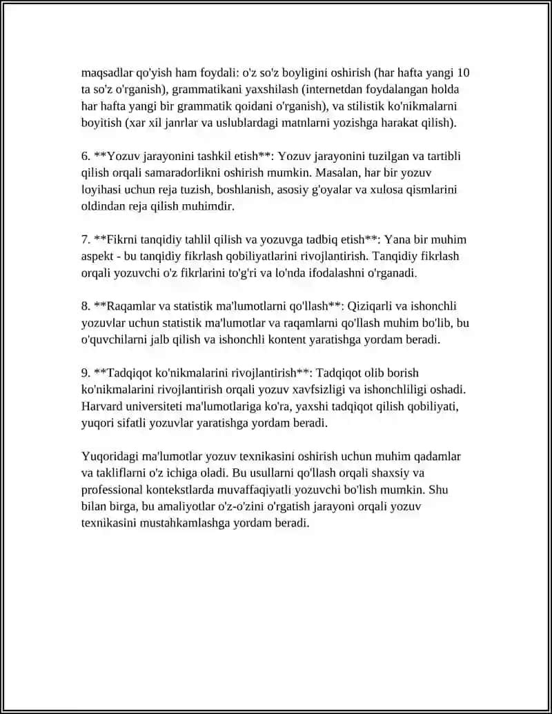 TEXNIK HARAKATLARNI YAXSHILASH USULLARI 4