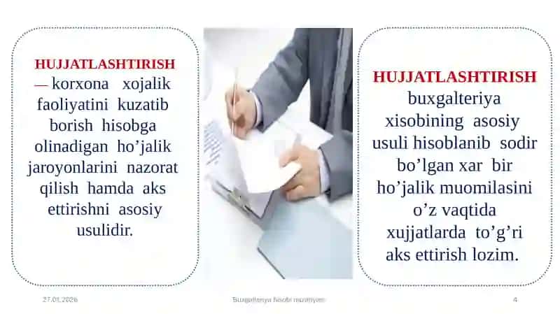 HUJJATLASHTIRISHVA INVENTARIZATSIYA 4