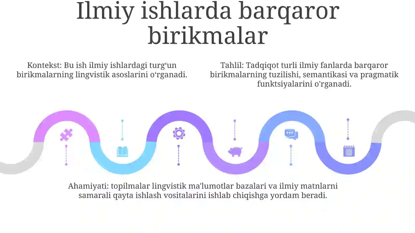 Ilmiy Asarlardagi Barqaror Birikmalarning Lingvistik Bazasini Yaratish. 4