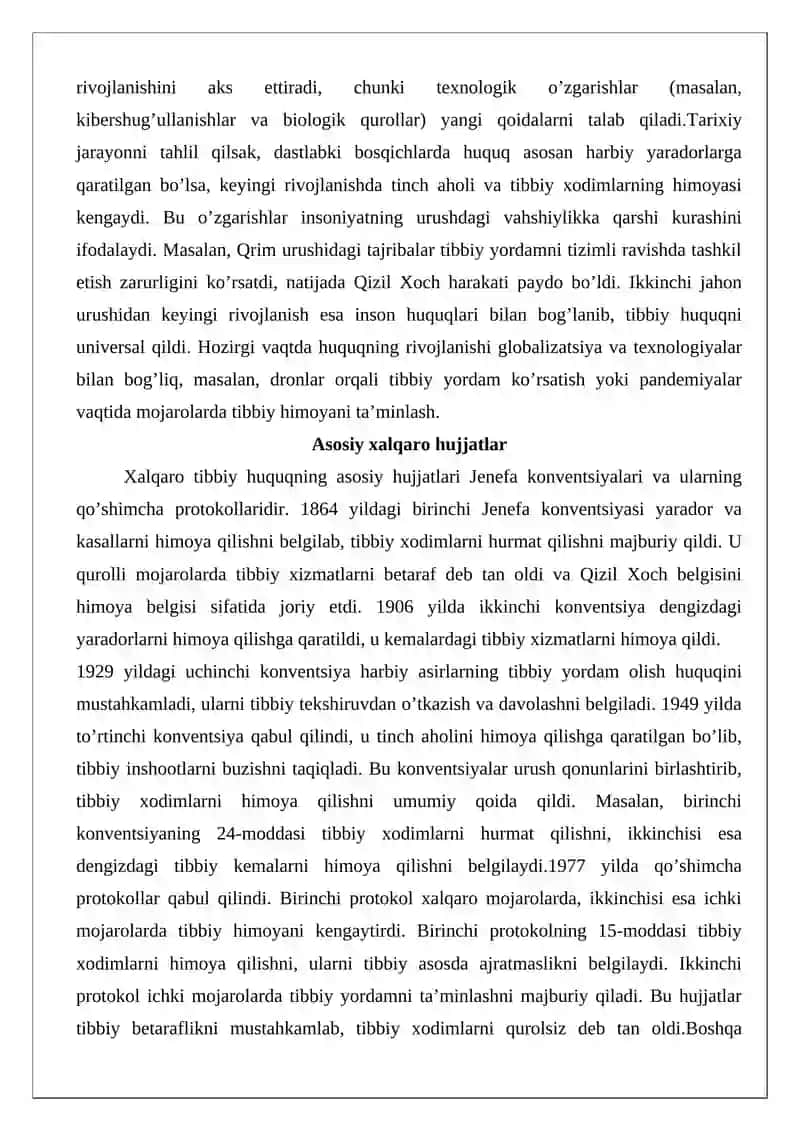 Xalqaro tibbiy huquq 4