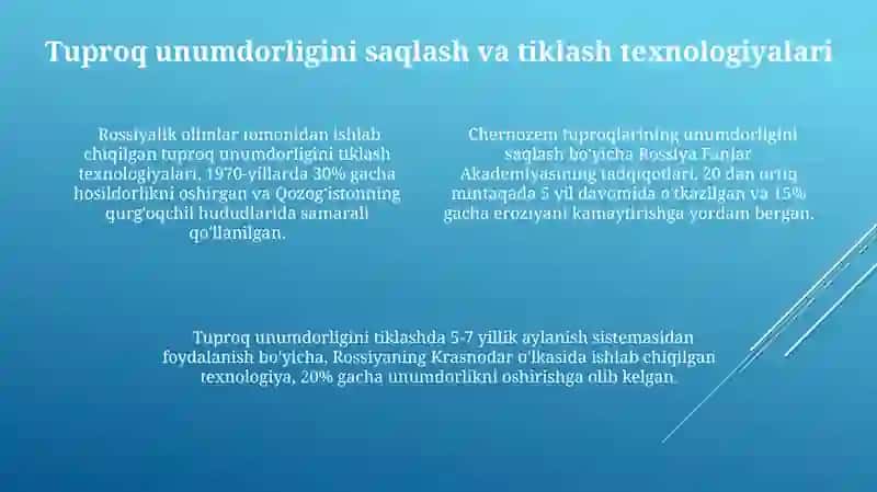 Rus olimlarining tuproqshunoslikga qo'shgan hissasi 4
